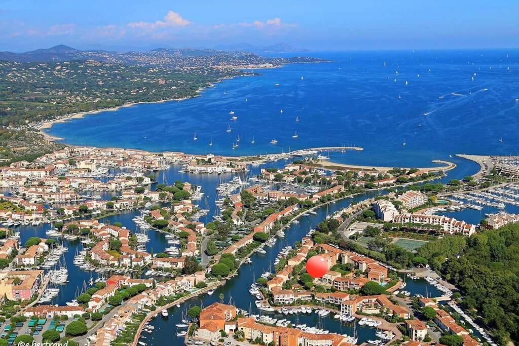 2 Bedrooms, 15 Min Walk To Beach, Ac, Pool & Fiber Internet In A Quiet, Private Gated Domain 5Kms To St Tropez Коголин Экстерьер фото