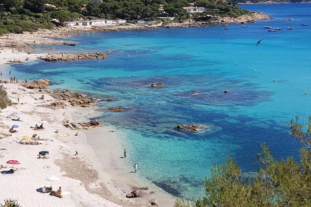 2 Bedrooms, 15 Min Walk To Beach, Ac, Pool & Fiber Internet In A Quiet, Private Gated Domain 5Kms To St Tropez Коголин Экстерьер фото